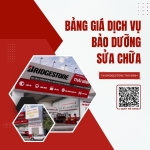 BẢNG GIÁ DỊCH VỤ BẢO DƯỠNG SỬA CHỮA Ô TÔ TẠI BRIDGESTONE THÁI BÌNH - THÀNH CÔNG AUTO